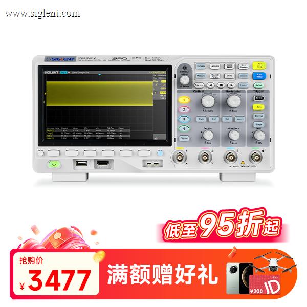 SDS1104X-C 数字示波器