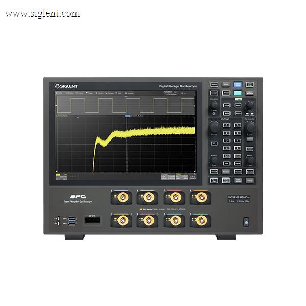 SDS6108 H10 Pro 高分辨率示波器