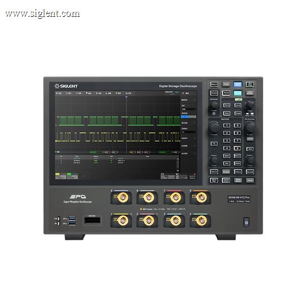 SDS6108 H12 Pro 高分辨率示波器