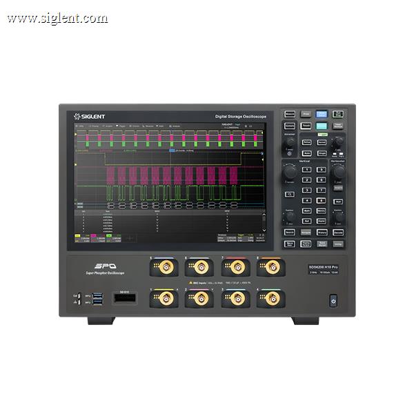 SDS6208 H10 Pro 高分辨率示波器
